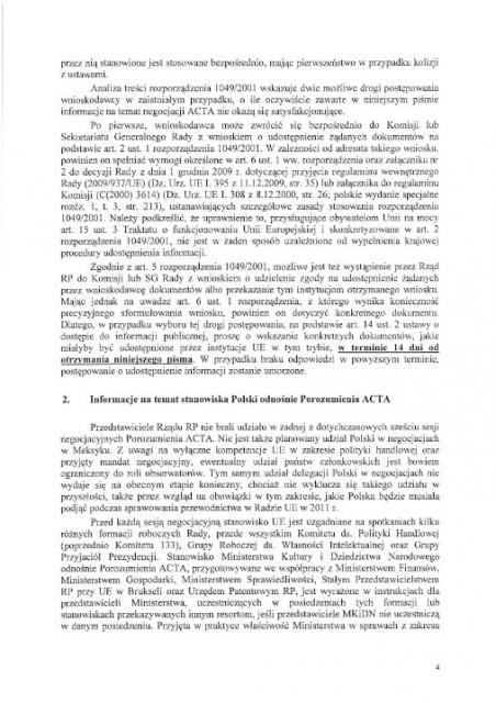 Odpowiedź MKiDN 25 stycznia 2010 strona 4