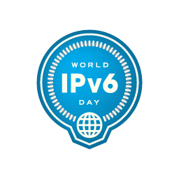 World IPv6 Badge 256  